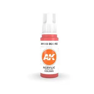 Ultima Occasione AK INTERACTIVE colore acrilico 3rd Generation Dead Red 17ml