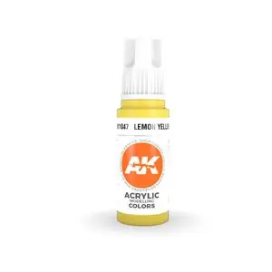 AK INTERACTIVE colore acrilico 3rd Generation Lemon Yellow 17ml Professionale
