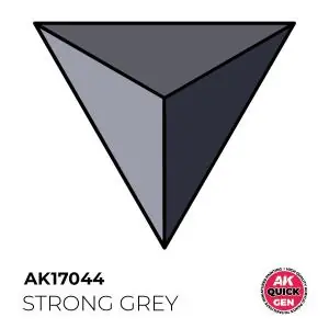 Affare AK INTERACTIVE colore acrilico STRONG GREY 18 ml - QUICK GEN