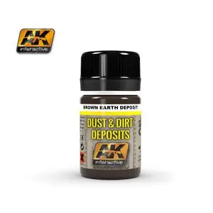 Promozione Esclusiva AK INTERACTIVE depositi di terra marrone; 35ml