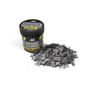 AK INTERACTIVE Dioramas - Vegetation ANGULAR FLAT ROCKS 100ML Economico