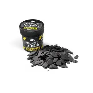 AK INTERACTIVE Dioramas - Vegetation ROUNDED FLAT ROCKS 100ML Economico