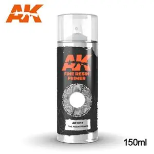 AK INTERACTIVE Fine Resin Primer - Spray 150ml Quantità Limitata