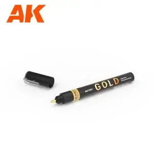 Occasione Imperdibile AK INTERACTIVE GOLD - Marker (pennarelloi metallico ORO)