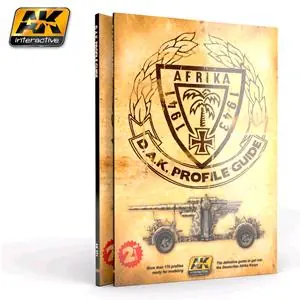 AK INTERACTIVE Guida dei profili a colori delle mimetiche D.A.K. (Africa Korps) (manuale in lingua ingelse) - 2a EDIZIONE Prezzo Basso