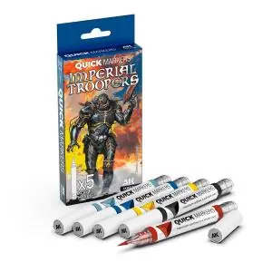 Spedito Oggi AK Interactive IMPERIAL TROOPERS - QUICK MARKERS SET
