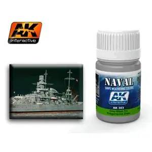 AK INTERACTIVE lavaggio grigio per navi della KRIEGSMARINE; 35ml Solo Oggi