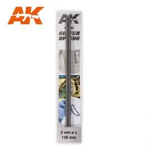 Soddisfatti O Rimborsati AK INTERACTIVE Molle di compressione in acciaio di alta qualità diam.3,0mm COLORE ARGENTO