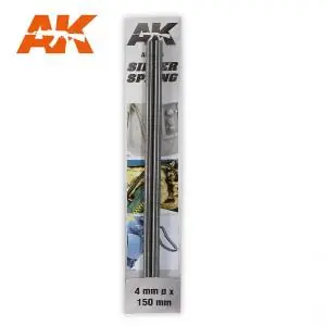 Prezzo Conveniente AK INTERACTIVE Molle di compressione in acciaio di alta qualità diam.4,0mm COLORE ARGENTO