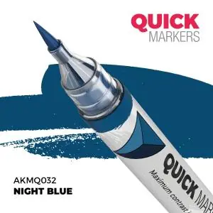 AK Interactive NIGHT BLUE - QUICK MARKERS Offerta Del Giorno