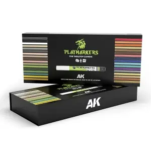 AK INTERACTIVE PLAYMARKERS SPECIAL BOX - Full Range 34 Playmarkers Offerta Lampo