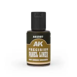 AK INTERACTIVE PRECISION PANELINER - RAW UMBER GREENISH 30ml Soddisfatti O Rimborsati