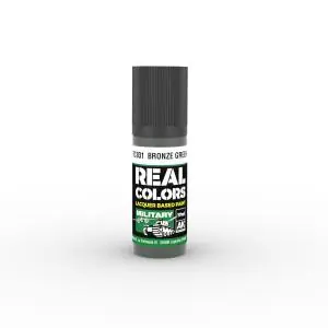 AK INTERACTIVE Real Colors Bronze Green 17 ml. Offerta Speciale