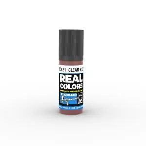 Esclusivo AK INTERACTIVE Real Colors Clear Red 17 ml.