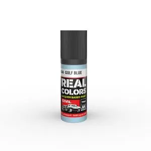 Saldi AK INTERACTIVE Real Colors GULF Blue 17 ml.