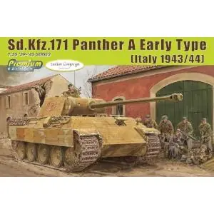 DRAGON 1 35 Panther Ausf. A early Prod. Italy 1943/ 44 Premium Offerta Lampo