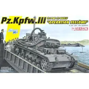 DRAGON 1 35 Pz.Kpfw. III Ausf. F (3,7cm) (T) Operation Seelöwe Solo Oggi