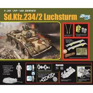 DRAGON 1 35 Sd. Kfz. 234/2 "Luchsturm" Novità