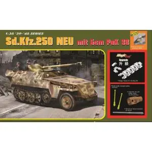 DRAGON 1 35 Sd.Kfz 250 NEU mit 5 cm Pak38 - 2023 Version Nuovo Arrivo