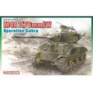 DRAGON 1 35 Sherman M4A1 (76) W (Operation Cobra) Ultimissimo Modello