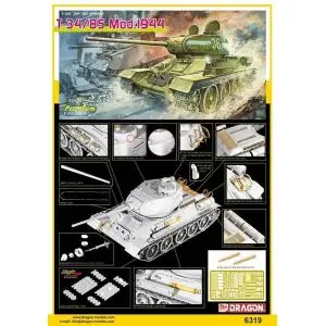 DRAGON 1 35 T-34/85 Model 1944 - Premium Edition Offerta Speciale