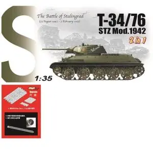 DRAGON 1 35 T34/76 STZ Mod. 1942 2 in 1 Version 2023 Economico