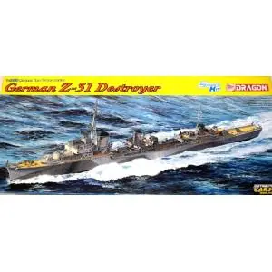 DRAGON 1 350 German Z-31 Zerstörer - Smart Kit Offerta Limitata