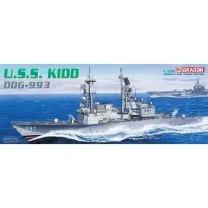 Prezzo Conveniente Dragon 1 350 USS Kidd DDG-993