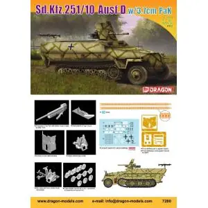 DRAGON 1 72 Sd.Kfz 251/10 Ausf. D w/ 3,7 cm PaK Miglior Prezzo