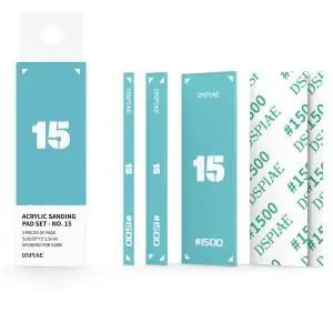 DSPIAE Acrylic Sanding Pad Set-Green (1500 grit) Ordina Subito