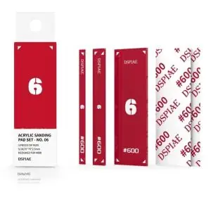 DSPIAE Acrylic Sanding Pad Set-Red (600 grit) Ultima Occasione