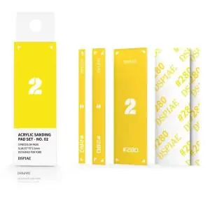 DSPIAE Acrylic Sanding Pad Set-Yellow (280 grit) Prezzo Scontato