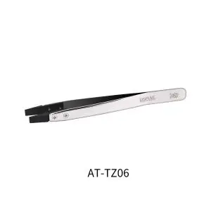 Consegna Rapida DSPIAE High Precision Stainless Steel Flat Tweezer