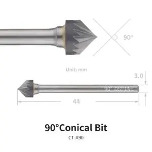 Nuovo Arrivo DSPIAE fresa conica "I-deal" 90°