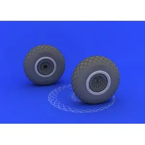 Consegna Rapida EDUARD 1/32 ; B-17 wheels 1/32 - per kit HKM