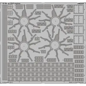 Must-Have EDUARD 1/32 ; B-17E/F PART 1 1/32 - per kit HKM