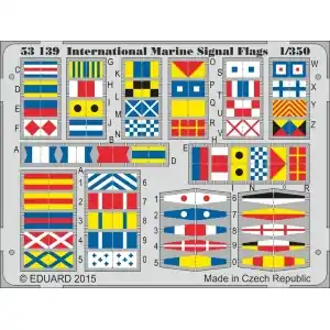 EDUARD 1/350 ; International Marine Signal Flags 1/350 - per kit Nuova Collezione