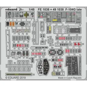 Promo Stagionale EDUARD 1/48 ; F-104G late 1/48 - per kit KINETIC