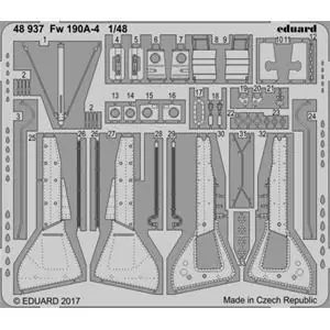 EDUARD 1/48 ; Fw 190A-4 1/48 - per kit EDUARD Compra Online