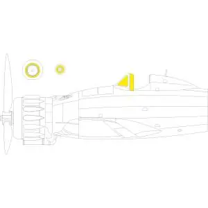 Soddisfatti O Rimborsati EDUARD 1/48 ; MC.200 TFace - mascherina doppia per verniciatura kit ITALERI