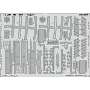 EDUARD 1/48 ; Me 410A-1 engine - per kit MENG Ultime Pezzi