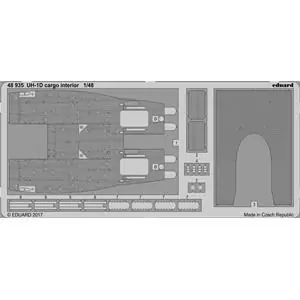 Offerta EDUARD 1/48 ; UH-1D cargo interior 1/48 - per kit KITTY HAWK
