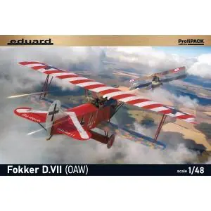 EDUARD 1/48; Fokker D.VII (OAW) ; ProfiPACK Edition Soddisfatti O Rimborsati