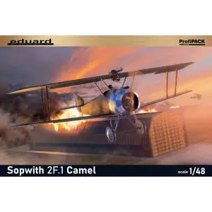 Solo Oggi EDUARD 1/48; ProfiPACK edition kit of British WWI fighter plane Sopwith 2F.1 Camel