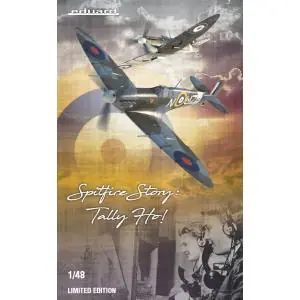 EDUARD 1/48; SPITFIRE STORY Tally ho! Limited edition kit of British WWII aircraft Spitfire Mk.IIa and Mk.IIb (due kit per box) Compra Oggi Stesso