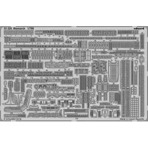 Offerta Limitata EDUARD 1/700 ; Bismarck 1/700 - per kit MENG