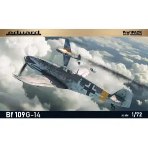 EDUARD 1/72; ProfiPACK edition kit of German fighter aircraft Bf 109G-14 Prezzo Scontato