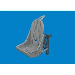 Economico EDUARD 1 24 Supermarine Spitfire Mk.VIII/Mk.IX seat 3D-Printed