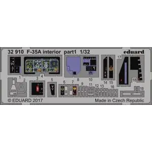 Promozione EDUARD 1 32 F-35A interior
