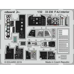 Consegna Rapida EDUARD 1 32 F-4J Phantom II interior